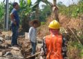 Pembangunan Irigasi Cisasah Kiri Di Kampung Sempur Desa Petir, Optimalkan Pengairan 50 Hektar Lahan Pertanian 