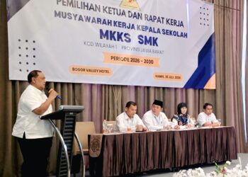 H. Budy Antoro Kembali Pimpin MKKS SMK KCD WILAYAH 1 Periode Ketiga, Kemenangan Penuh Seluruh Kepala Sekolah