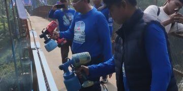 Gerakan Langit Biru Indonesia Asri Gelar Aksi Nyata Pelestarian alam Dan Perbaikan Fasilitas Umum