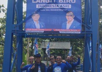 Peringati HUT KE -25 Partai Demokrat, DPC Kabupaten Bogor Gelar 8 Kali Gerakan Langit Biru Indonesia Asri
