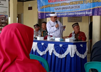 BPD Desa Mekarjaya Gelar Musyawarah Desa, Bahas Realisasi Anggaran Semester I 2026