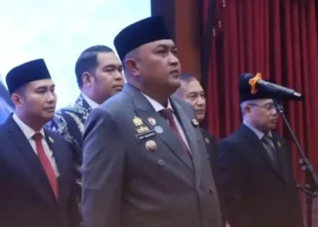 Segarkan Struktur Birokrasi, Bupati Rudy Lantik 14 Pejabat Administrator dan Pengawas