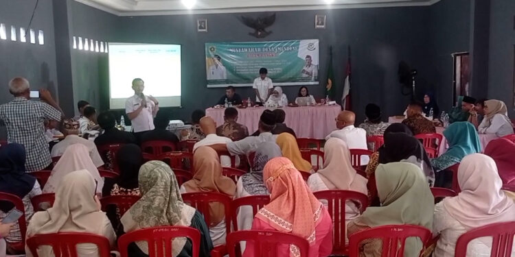 Desa Cijujung Gelar Musdes Bahas Realisasi Pembangunan Dan Rencana 2027