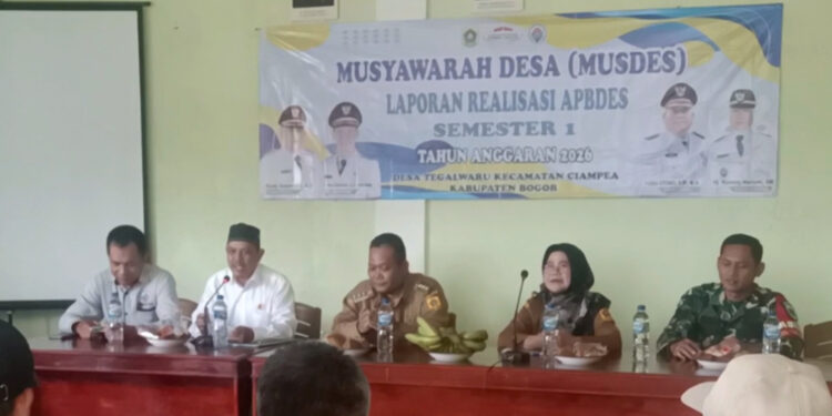 Desa Tegalwaru Prioritaskan BLT Dana Desa Dan Percepat Pembangunan Jalan Antar RW