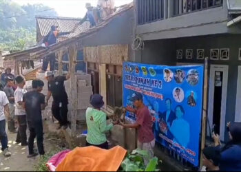 PWO Bogor Bedah Rumah Warga Kurang Mampu Di Caringin