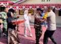 Polsek Nanggung Dapat Kejutan Dari TNI Dan Forkopimcam Di Hari Bhayangkara ke-80