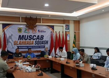 Adies Fitri Terpilih Sebagai Ketua Cabang Olahraga Squash Kabupaten Bogor