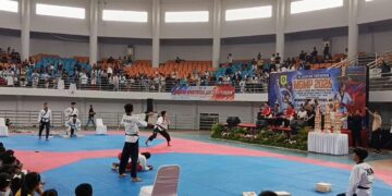 Ratusan Atlet Ikuti Kejuaraan Taekwondo MGMP 2026 Di Kabupaten Bogor