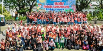 Alun-alun Kota Bogor Jadi Panggung Inklusi Anak pada Puncak HAN 2026