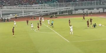 Pakansari Bergemuruh, 24 Ribu Suporter Dukung Timnas
