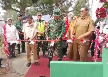 Kodim 0607 Sukabumi Resmikan Sumur Bor Bantu Warga Dapatkan Air Bersih