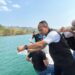 Polres Sukabumi Lepasliarkan Benih Lobster Sitaan