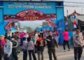 Yayasan Pesona Dywantara Buka Gerbang, Ratusan Tim Lomba Gerak Jalan Bersemangat Meriahkan HUT KE-81 RI