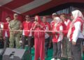 Pesta Rakyat Desa Cibeber 1, Lapangan Hegarsari Memerah, Ribuan Peserta Jalan Sehat Semarakan HUT KE-81 RI