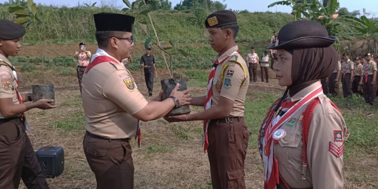 Bakti Penghijauan Pramuka Kwarcab Kota Bogor Dan Empat Pilar Bangsa
