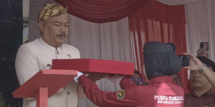 Peringatan HUT KE-81 RI Di Ciomas, Perkuat Persatuan, Isi Kemerdekaan Dengan Gotong Royong Pembangunan
