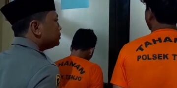 Dua Pelaku Curanmor Dibekuk Dilapangan Bola, Kunci Palsu dan Barang Bukti Disita