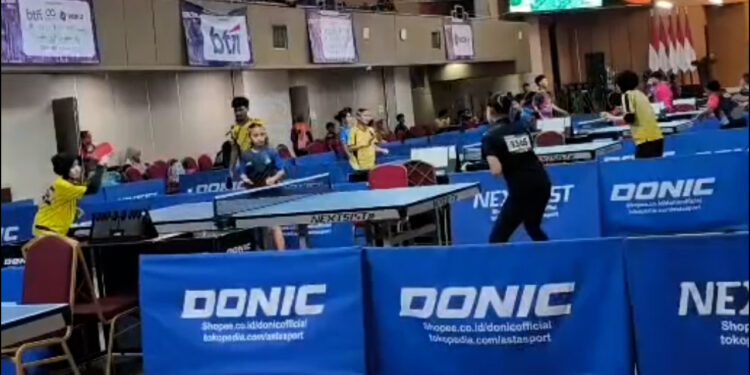 Tiga Atlet Tenis Meja Kabupaten Bogor Ikuti Turnamen Nasional Universitas Terbuka 2026