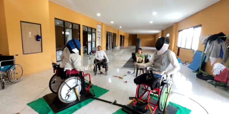 Tim Anggar Kursi Roda Bogor Siap Bersaing Di Peparda Jabar 2026