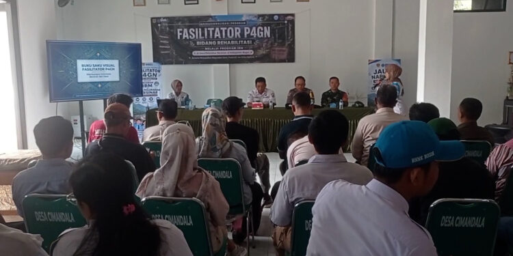 BNNK Bogor Sosialisasikan Program P4GN Di Desa Cimandala
