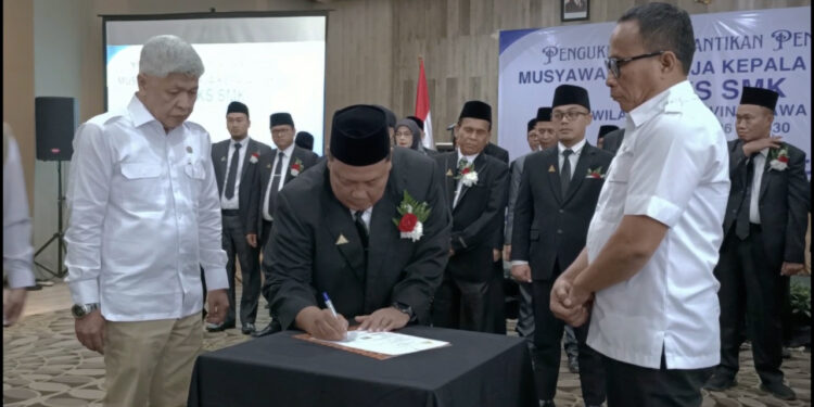 Budy Antoro Kembali Pimpin MKKS SMK KCD Wilayah 1