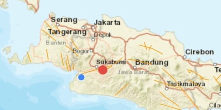 Gempa M2,8 Guncang Kota Sukabumi, BMKG: Tak Berpotensi Rusak