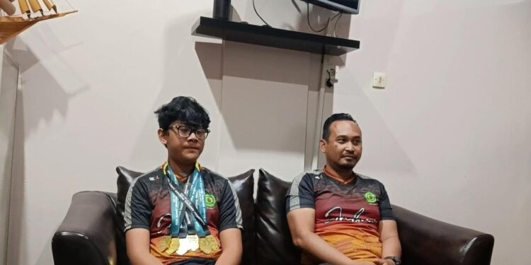 Saka Yusuf Rahmadani Raih Emas Kejurnas Panahan Junior, KONI Kota Bogor Berikan Apresiasi