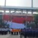 Pemkab Bogor Kibarkan Bendera Merah Putih Raksasa Di Stadion Pakansari
