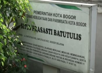 Prasasti Batutulis Jadi Jejak Kejayaan Kerajaan Sunda Pajajaran