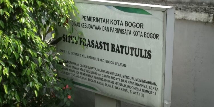 Prasasti Batutulis Jadi Jejak Kejayaan Kerajaan Sunda Pajajaran