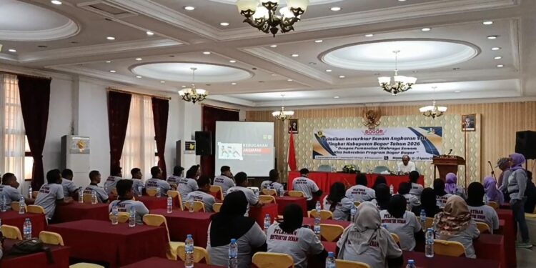 80 Guru PJOK Ikuti Pelatihan Instruktur Senam Angkatan VIII Di Kabupaten Bogor