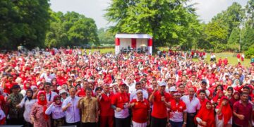 Ribuan Warga Tumpah Ruah di Jamuan Rakyat Istana Bogor