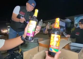 Polisi Sita 276 Botol Miras di Sukabumi, Penjualan Gunakan Mobil Keliling