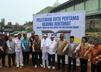 ITB Vinus Bogor Gelar Peletakan Batu Pertama, Usung Kurikulum Berbasis Pemberdayaan Desa