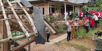 Rumah Kosasih Dirobohkan Kapolsek Leuwiliang, Pembangunan Program Rumah ASRI Tahap III Dimulai Besok