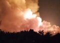 Kebakaran Hebat Di TPAS Galuga, Pemadaman Berlangsung Hingga Malam