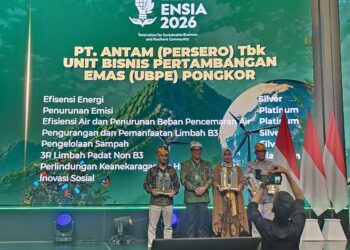 PT. ANTAM Raih Penghargaan Utama Dan Total 8 Piala Di Ensia 2026