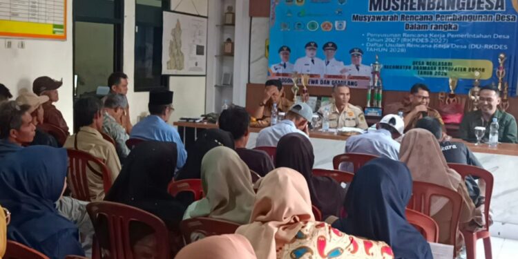 Kantor Desa Dua Lantai Dan Infrastruktur Jadi Prioritas Utama Musrenbang Desa Neglasari 2027-2028