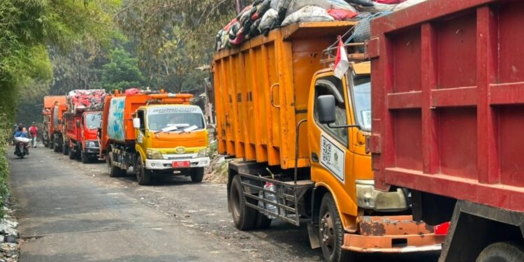 TPA Galuga Kembali Beroperasi, Armada Sampah Tetap Diatur Pemkab Bogor Waspadai Titik Api