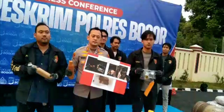 Polres Bogor Tangkap Pelaku Pengolahan Emas Ilegal