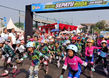 Dispora Kabupaten Bogor Terus Tata Kawasan Pakansari, Venue Sepatu Roda Jadi Prioritas