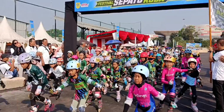 Dispora Kabupaten Bogor Terus Tata Kawasan Pakansari, Venue Sepatu Roda Jadi Prioritas