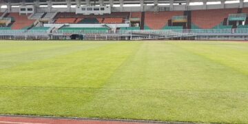 Jelang Garuda Yaksa vs Persik Kediri, Stadion Pakansari Dipoles Maksimal
