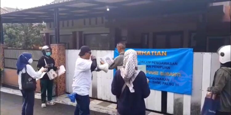 46 Korban Investasi Properti Datangi Rumah Terduga Pelaku Di Kota Bogor