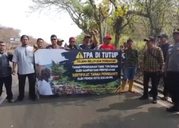 TPU Diduga Tercemar Limbah TPA Cikundul, Warga Tutup Akses Dan Desak Pemkot Sukabumi Bertindak