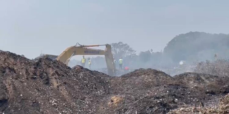 Kebakaran TPA Galuga Terkendali, Petugas Tinggal Tangani 0,48 Hektare