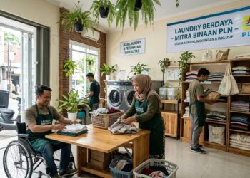 PLN Dorong Laundry Berkonsep Green Business, Buka Peluang Kerja Bagi Warga