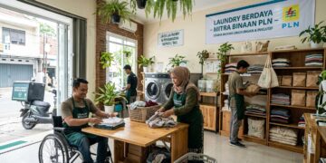 PLN Dorong Laundry Berkonsep Green Business, Buka Peluang Kerja Bagi Warga