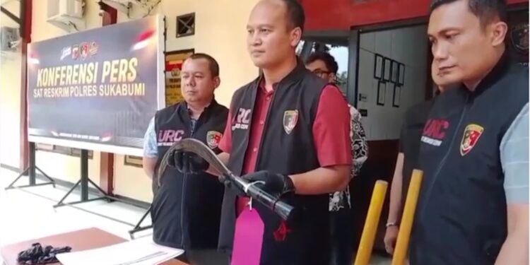 Remaja 17 Tahun Di Sukabumi Dibacok Usai Perselisihan, Pelaku Ditangkap Di Banten