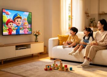 Libur Sekolah, Menonton Film Kartun Jadi Kebiasaan Favorit Anak